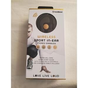 New SOUNDBOUND Wireless Sport In-Earbuds  Around the Ears
